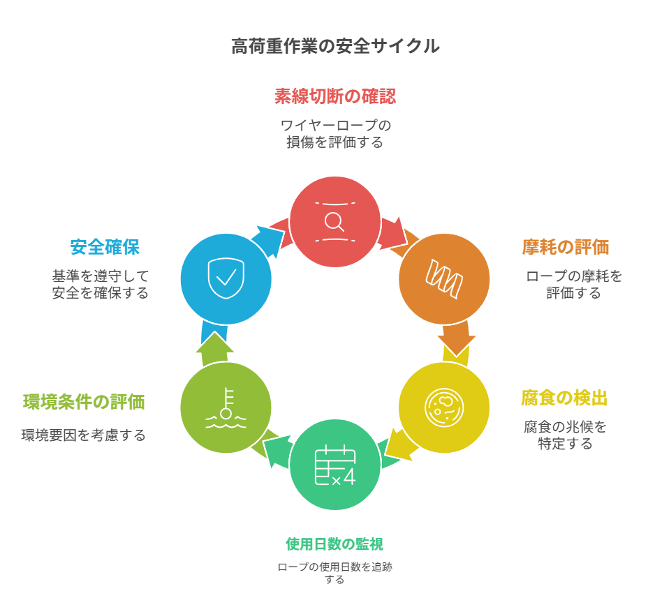  高荷重作業の安全サイクル